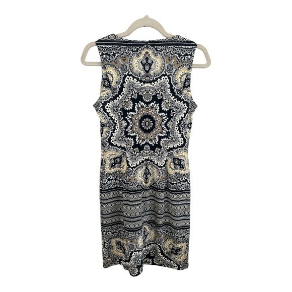 J. McLaughlin Sophia Sleeveless Sheath Dress Bursa Paisley Catalina Cloth XS - Picture 4 of 5